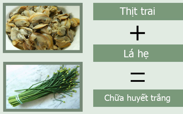 Món ăn hỗ trợ điều trị bệnh huyết trắng