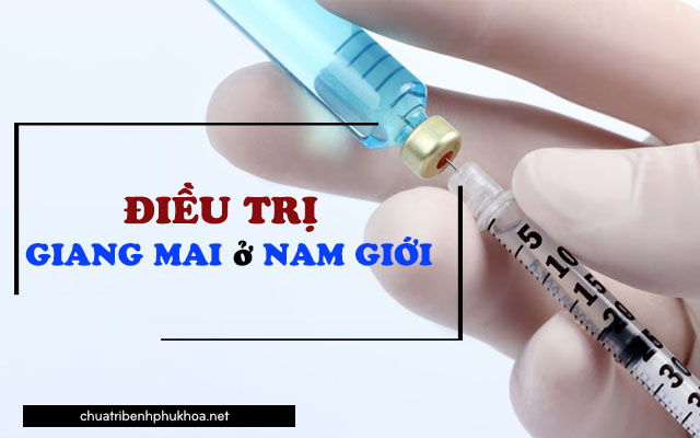 điều trị giang mai ở nam giới 