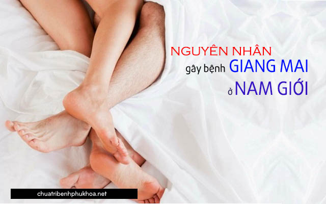  nguyên nhân gây ra bệnh giang mai ở nam giới