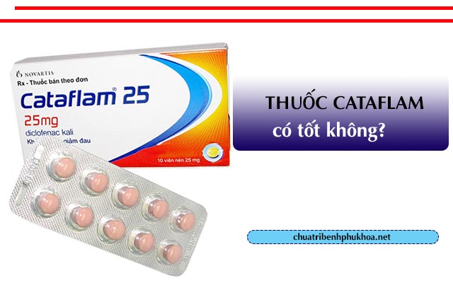 Thuốc giảm đau bụng kinh Cataflam