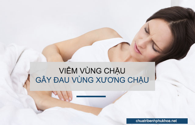 bị đau vùng xương chậu dấu hiệu đầu tiên của bệnh viêm vùng chậu 