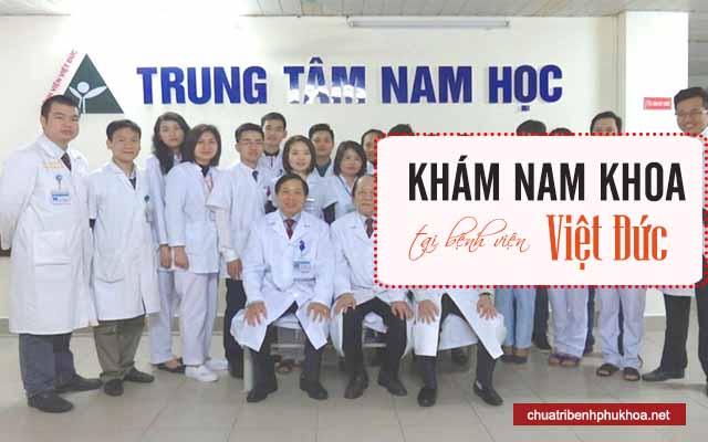 Chi phí khám nam khoa tại bệnh viện Việt Đức