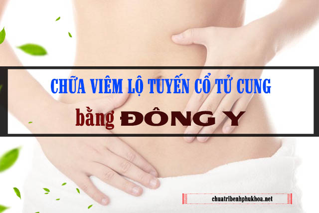 Chữa viêm lộ tuyến cổ tử cung bằng đông y