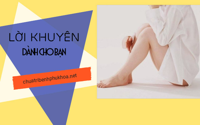 lưu ý khi bị viêm lộ tuyến cổ tử cung