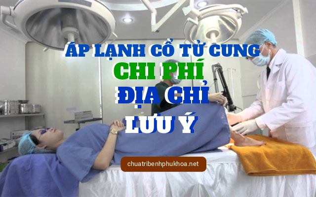 áp lạnh cổ tử cung