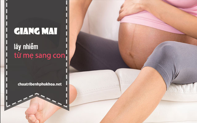 bệnh giang mai lây từ mẹ sang con