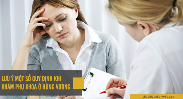 lưu ý khi khám bệnh phụ khoa