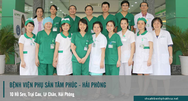 Khám phụ khoa ở bệnh viện phụ sản tâm phúc - Hải Phòng