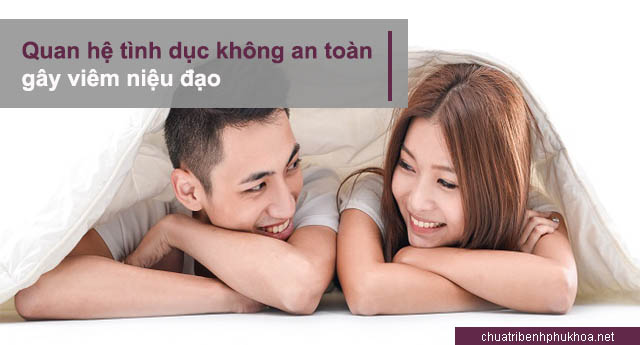 quan hệ tình dục bừa bãi là nguyên nhân bị viêm niệu đạo ở nam giới