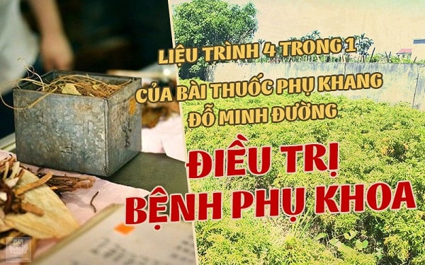 Bài thuốc Phụ Khang Đỗ Minh gia truyền của nhà thuốc dòng họ Đỗ Minh
